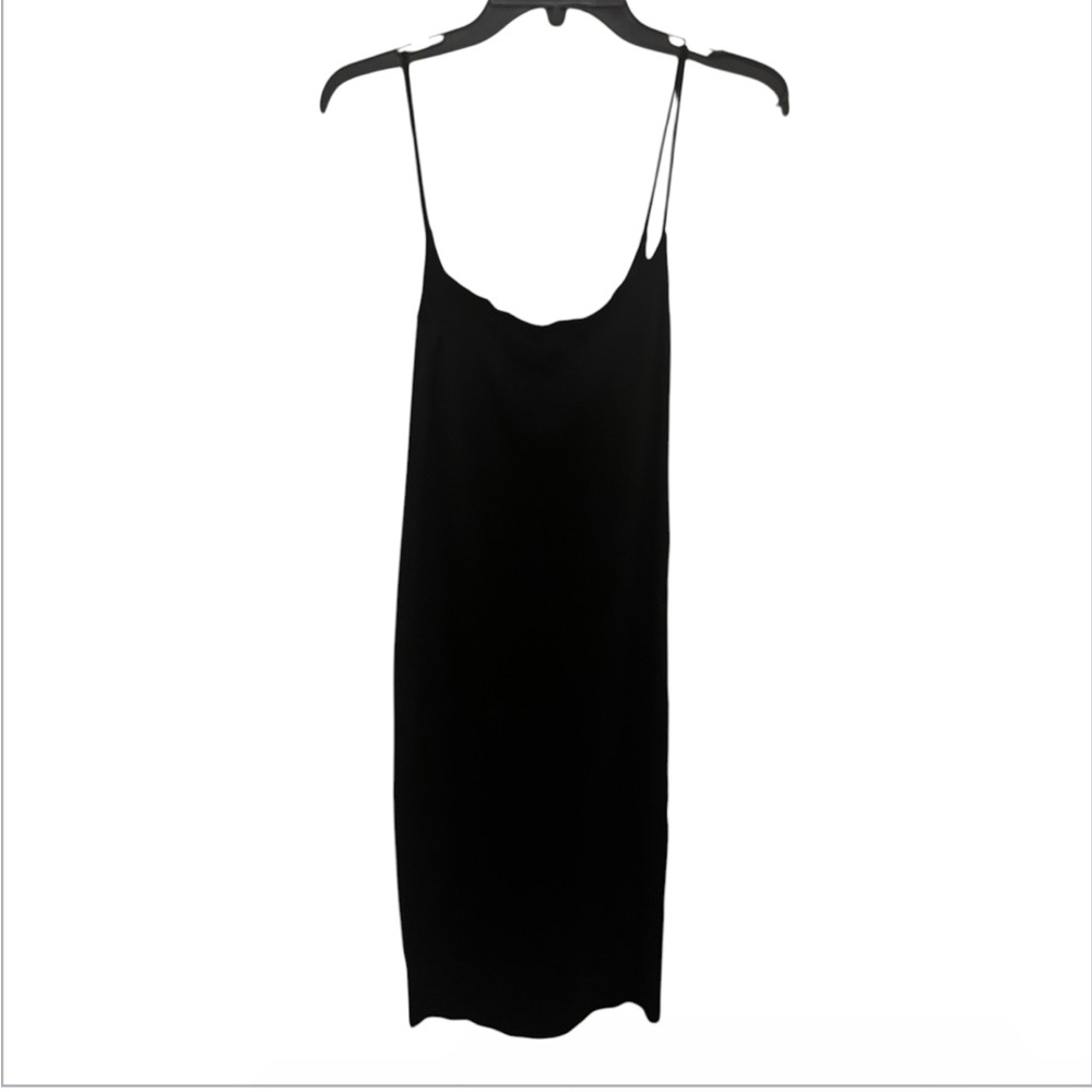 Reformation Jeans Black Slip Dress new with tags size medium